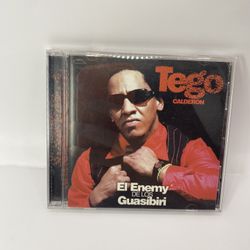 TEGO CALDERON El Enemy De Los Guasibiri CD Explicit Lyrics - 2004 - Reggaeton 