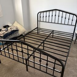 Full Metal Bed - Black