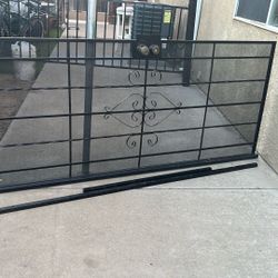 Black Steel Security Door