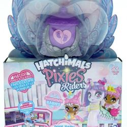 Hatchimals Pixies Riders: Pixie Twin Baby Riders (Style May Vary)

