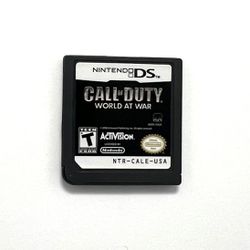 Call Of Duty: World At War (Nintendo DS, 2008) Game Only  Tested 