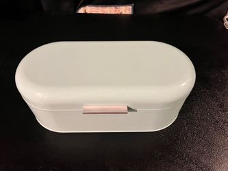Mint Green Bread Box Storage Container