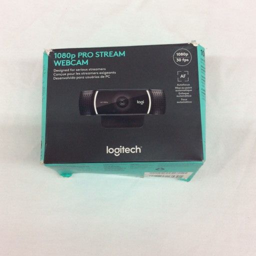 Logitech Pro Stream USB Webcam Onn USB Recording Microphone Tested Working Condition