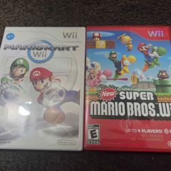 Nintendo Wii Super Mario Bros & Mario Kart Wii 
