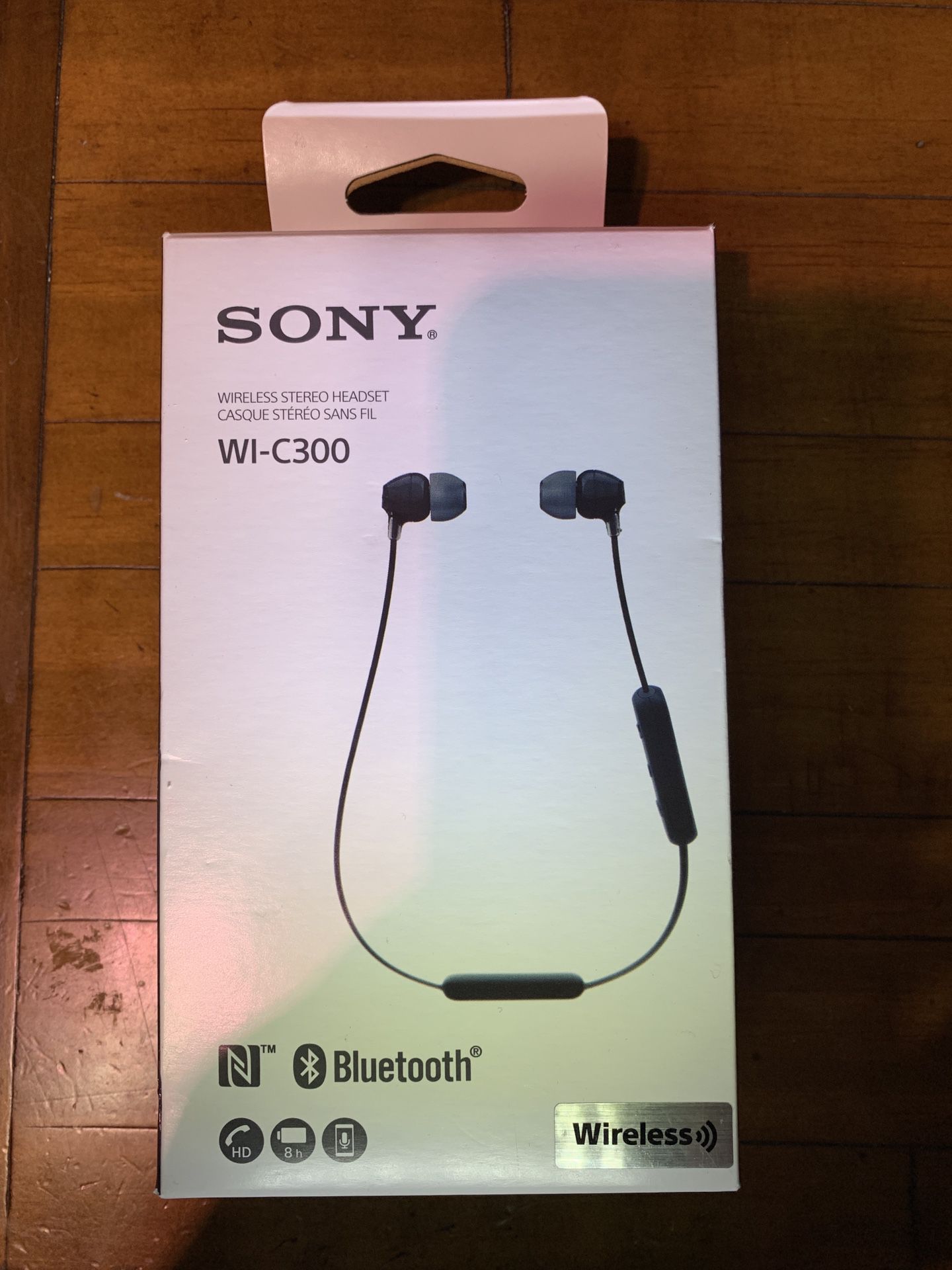 Sony WI C300 wireless Bluetooth Earbuds headphones