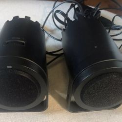 Altec Lansing BX1220 USB Powered Desktop Laptop Speaker System set of 2