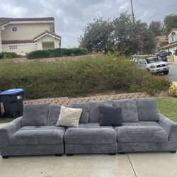 Modular 3pc Sectional Sofa