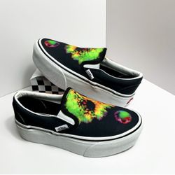 VANS Slip-On Platform Shoes “Paradoxical Tie-Dye”  - W5