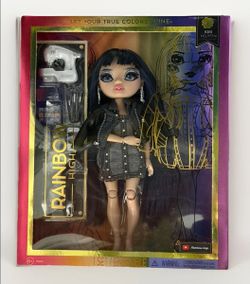 Rainbow High Series 5 Kim Nguyen Denim Blue Fashion Doll NEW