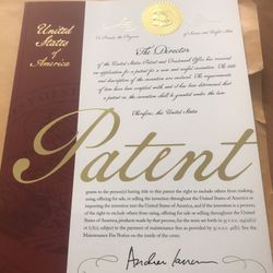 Patent For Sale 