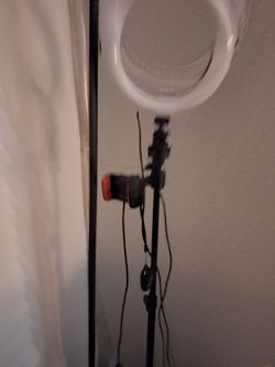 Ring Light with Stand and Phone Holder