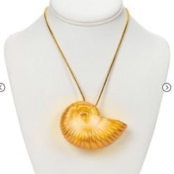 New Disney The Little Mermaid Ariel's Singing Sea Shell Necklace