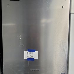 New Whirlpool 24" Wide Stainless Steel Built-in Dishwasher 