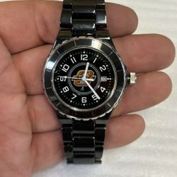 Oklahoma State  University Black Ceramic Men’s Watch! 