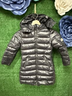 Moncler Black Puffer Coat Size 5 Toddler
