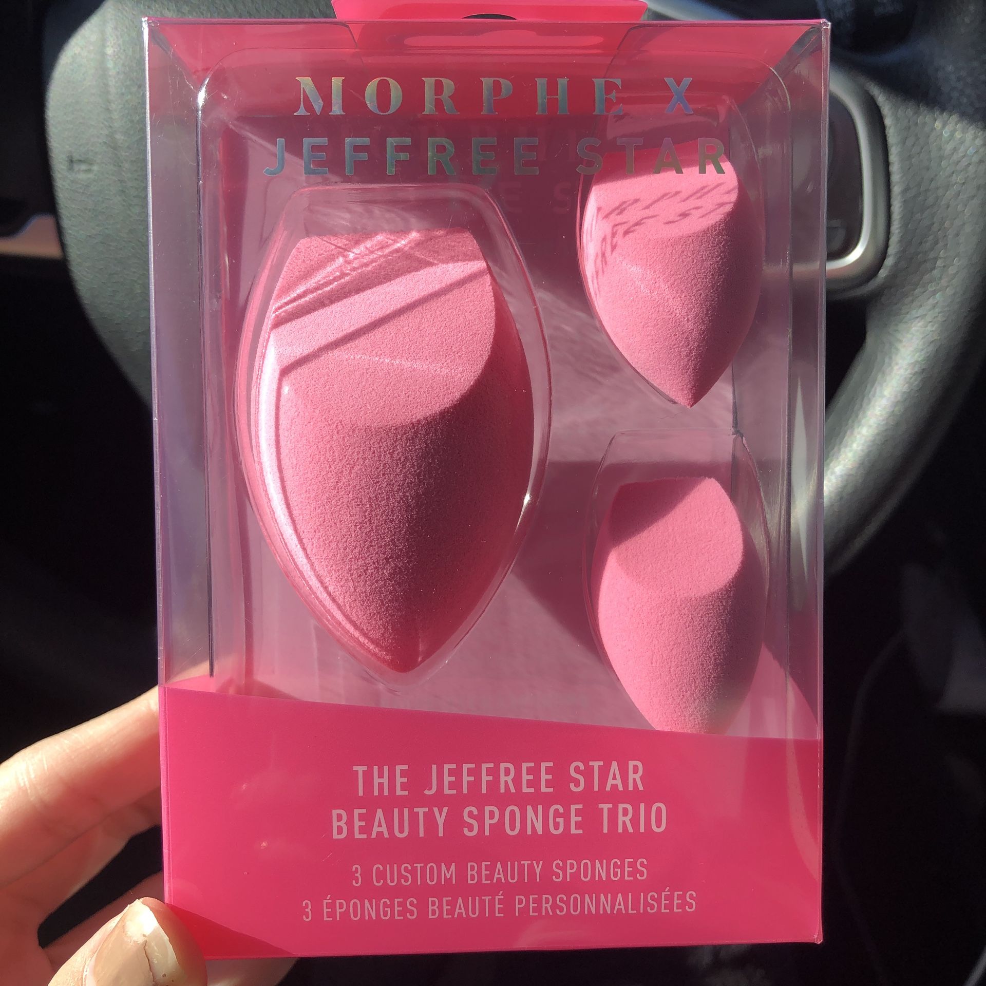 Morphe x Jeffree Star beauty sponge trio