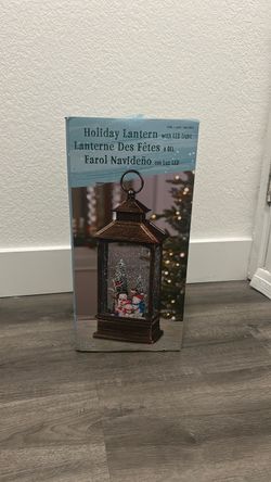 Holiday Lantern with LED Light