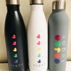  Brand new💚💙SUGAR FACTORY®️💗💜 stainless steel water bottles