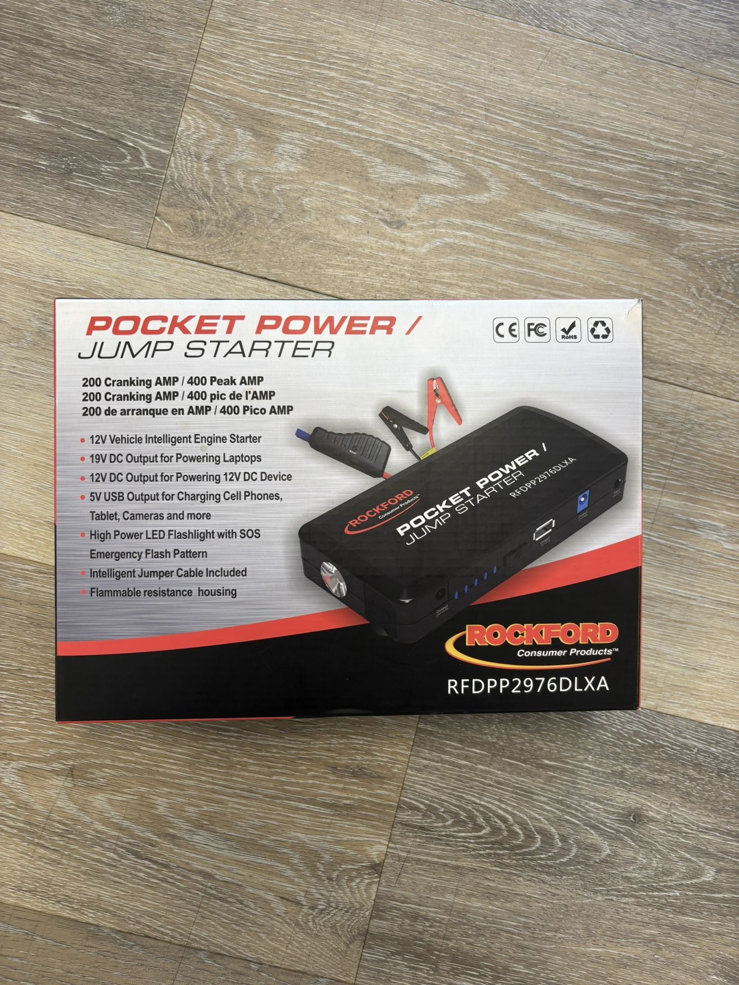 Pocket Power Jump Starter