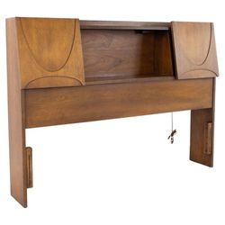 Mid Century Vintage Broyhill Brasilia Headboard 