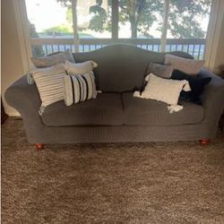 Couch With Slip Cover