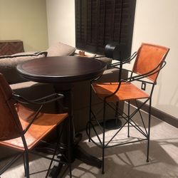 Bar Top Table With Chairs 