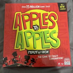 apples to apples 