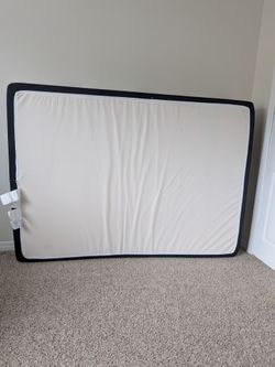 Full size mattress with  bed Frame.