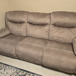 Sofa and Recliner