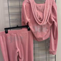 Juicy Couture Tracksuit (Light Pink): Size S, M, L, XLarge available