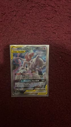 Mewtwo & Mew GX Tag Team Pokémon Card