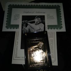 2 22karat Gold Foil 1996 Golden Legends Of Baseball