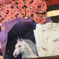 Girls size 12 Pajama Lot $5