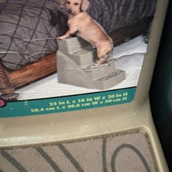 Smaller Dog Stair Case Ladder 