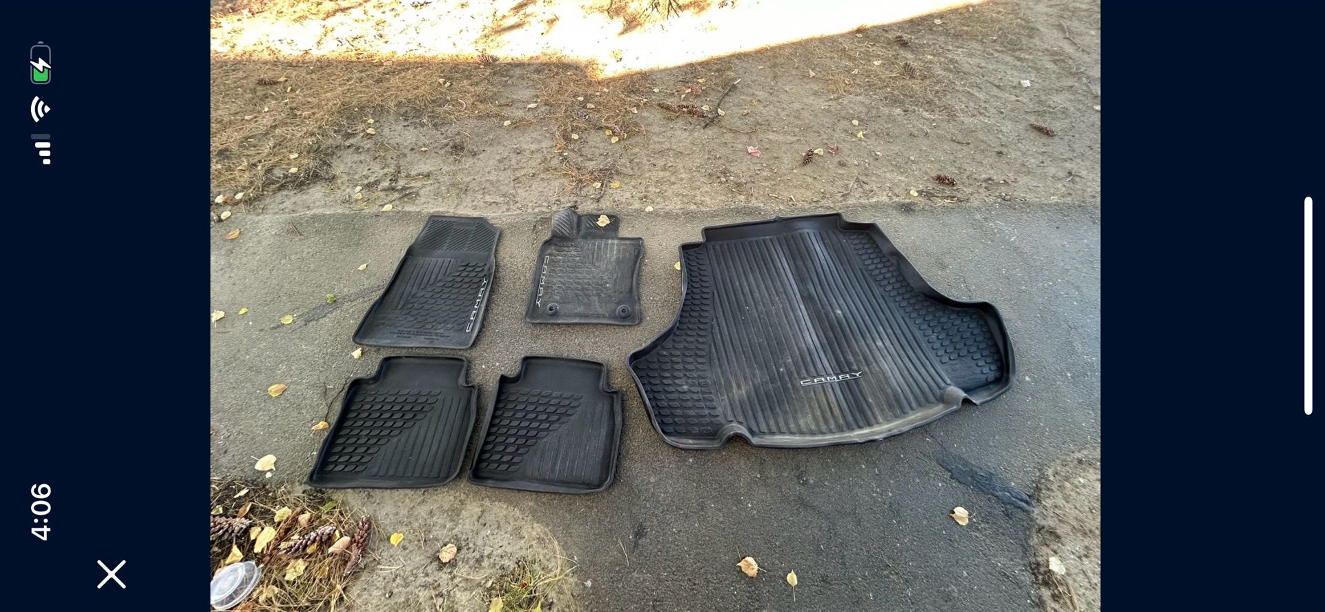 Camry Weatherproof Floor Mats!!