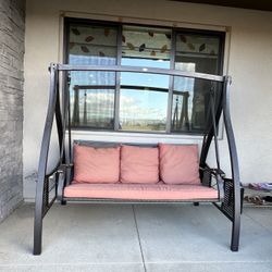 Outdoor Metal porch swing