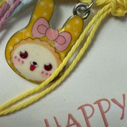Wish Bracelet with Charm Happy Easter