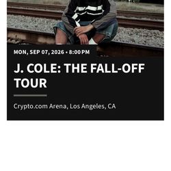 J. COLE THE FALL OFF TOUR TIX