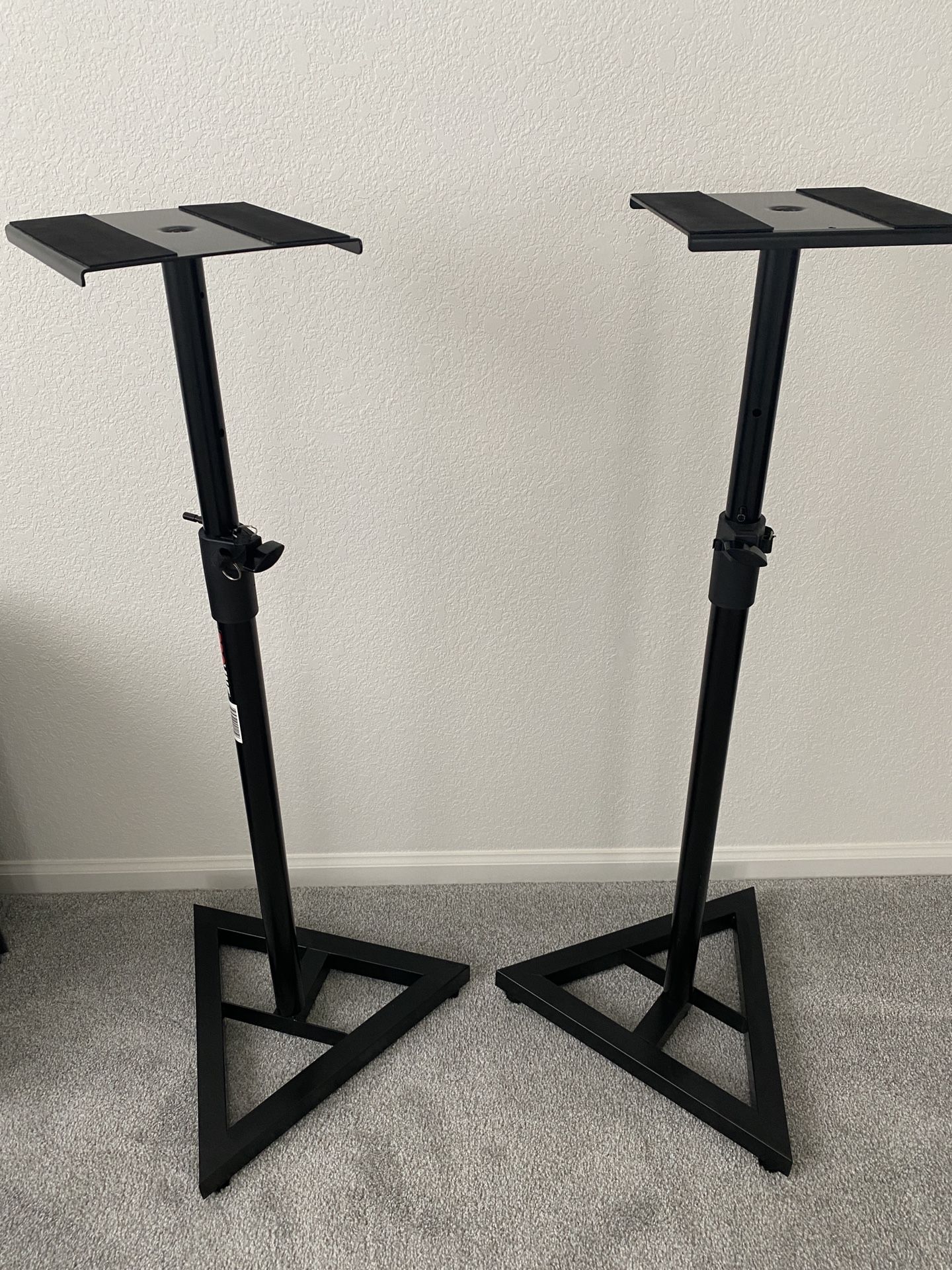 Proline Adjustable Studio Monitor Stands - Pair