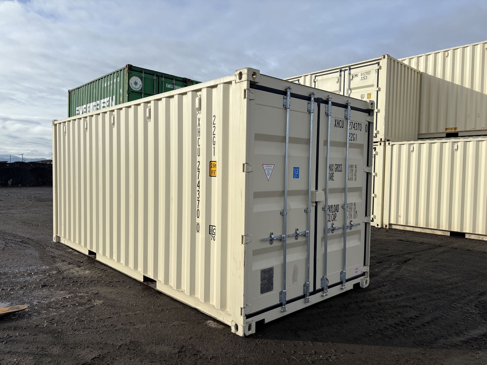 20 FOOT NEW 1 TRIP CONTAINER STD SHEDSTORAGESHIPPINGCONEX