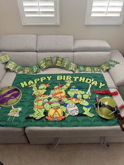 Teenage Mutant Ninja Turtle Party Decor 