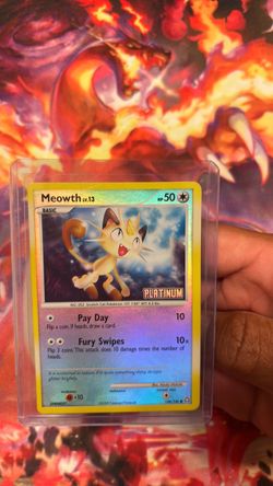 Meowth Platinum Stamped
