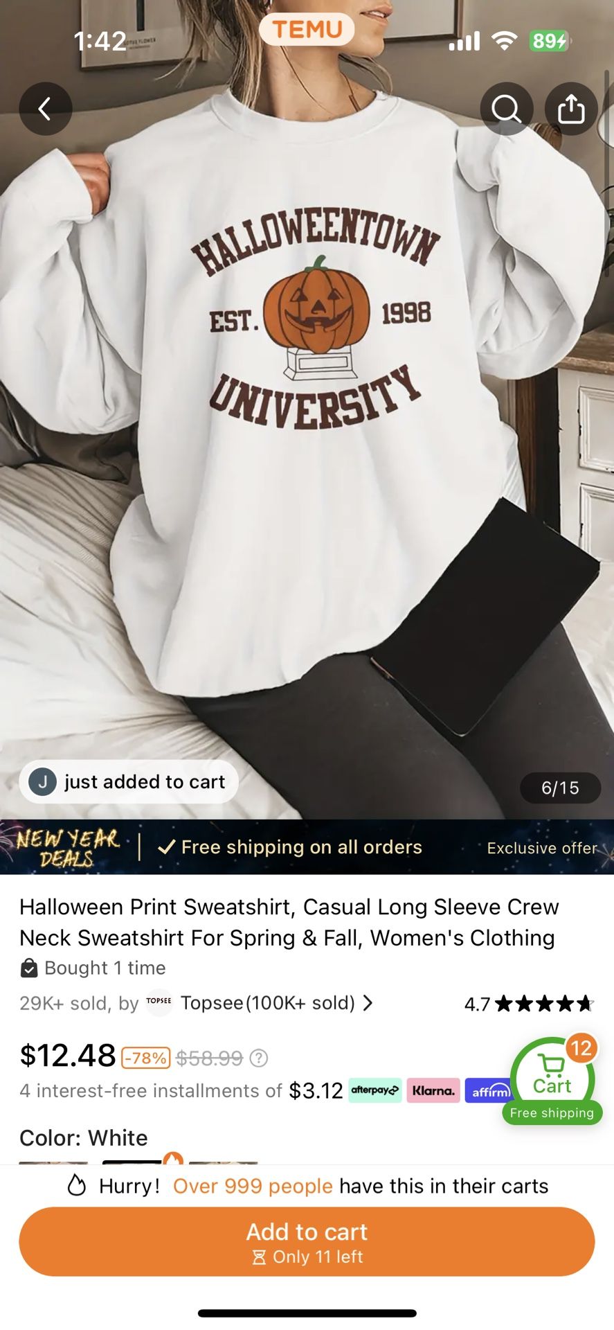 Halloween Sweater