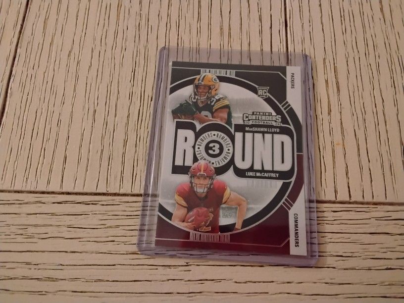 Luke Mccaffrey Rookie 