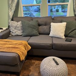 Small Grey Sectional