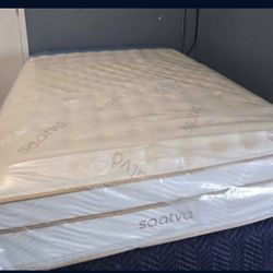 Brand New King Size Organic Cotton Saatva Classic Luxury Firm Mattress!!