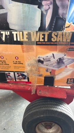 7” Tile Wet Saw
