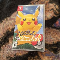 Pokemon: Let's Go, Pikachu!, Nintendo Switch, [Physical], 0(contact info removed)0