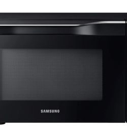 Samsung 1.1 cu. ft. PowerGrill Countertop Microwave with Power Convection in Black Stainless Steel