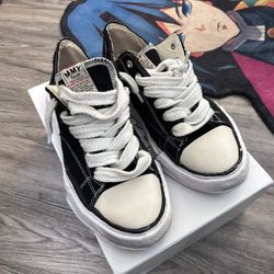 Maison Mihara Yasuhiro Peterson OG Sole Canvas Low 'Black'